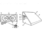 York D3CE120A25ME compressor and damper hood diagram