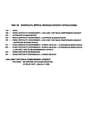 Special modified product options