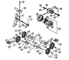 Craftsman 247888500 wheel assembly diagram