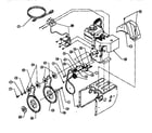 Craftsman 247888500 drive assembly diagram