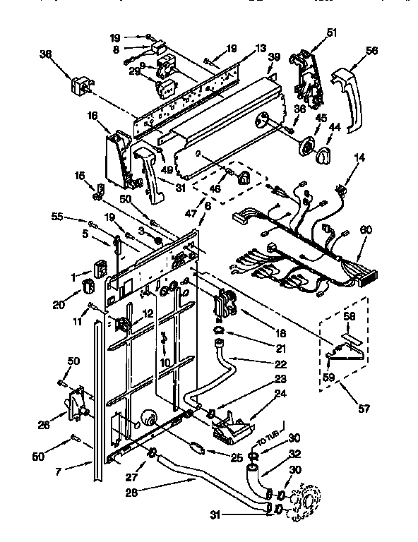 Controls and rear panel