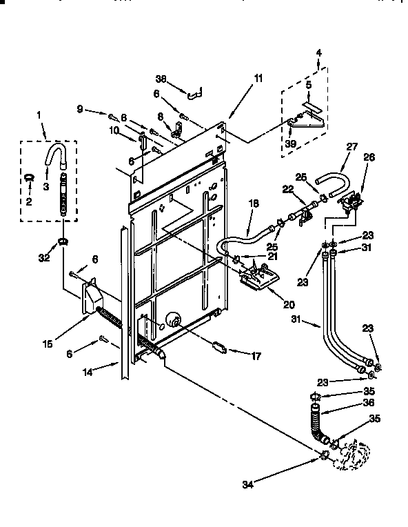 Rear panel