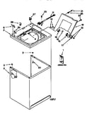 Top and cabinet