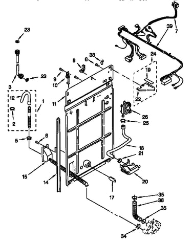 Rear panel
