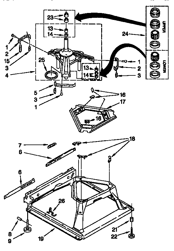 Machine base
