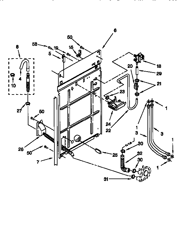 Rear panel