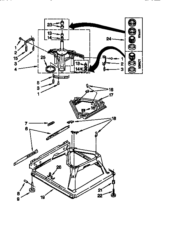 Machine base