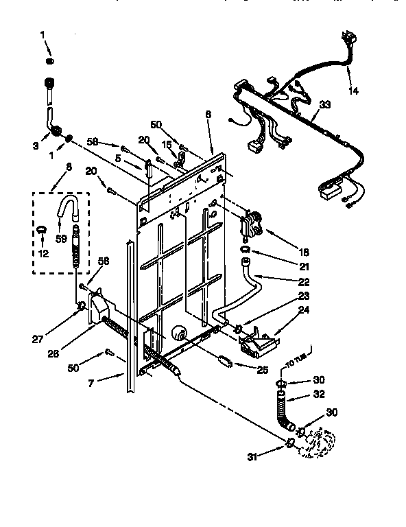 Rear panel