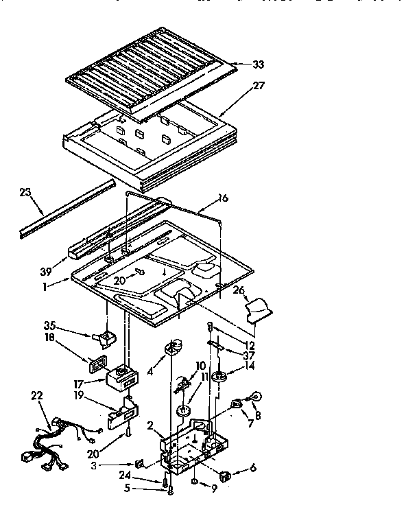 Compartment separator