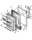Refrigerator door