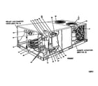 York D3CE090A25MP single package cooling unit diagram