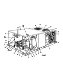 Single package cooling unit