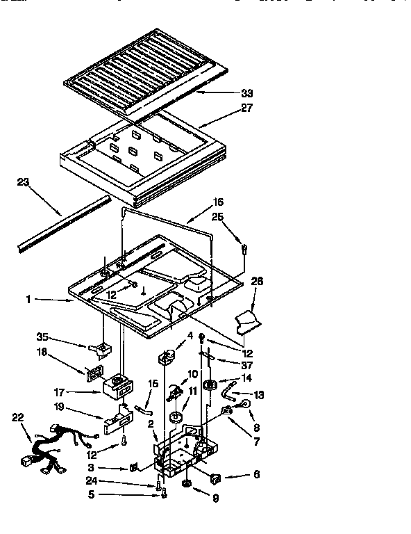 Compartment separator