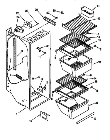 Refrigerator liner