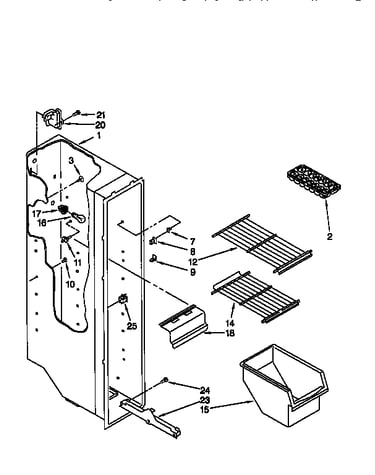 Freezer liner