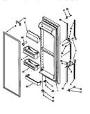 Refrigerator door