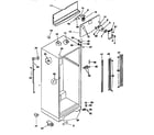 Kenmore 2539668383 cabinet parts diagram