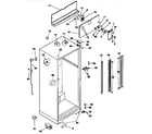 Kenmore 2539668313 cabinet parts diagram