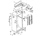 Kenmore 2539768384 cabinet parts diagram