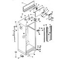 Kenmore 2539768314 cabinet parts diagram