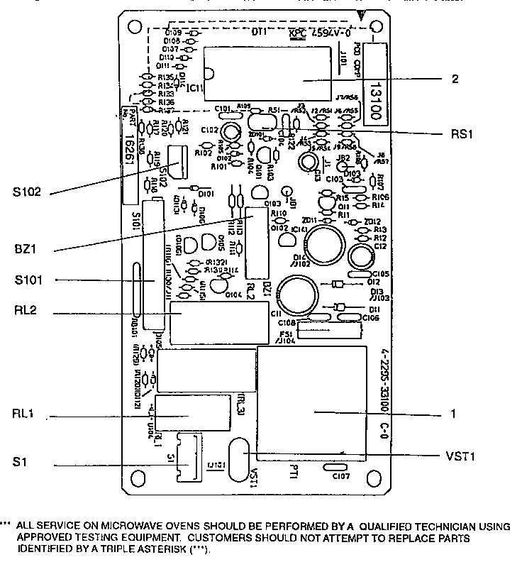 Power and control circuit board