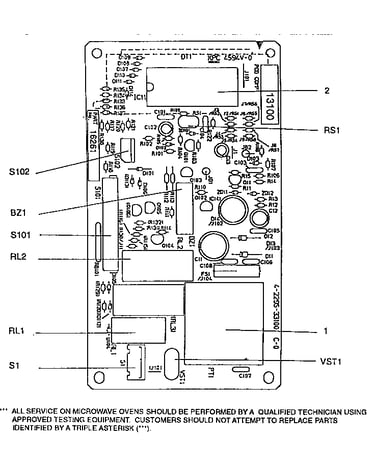 Power and control circuit board