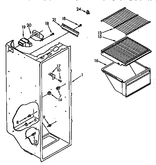 Refrigerator liner