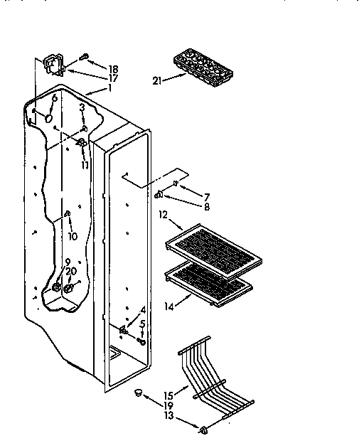 Freezer liner
