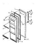 Refrigerator door