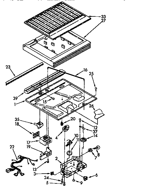 Compartment separator