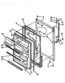 Refrigerator door
