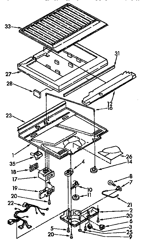 Compartment separator