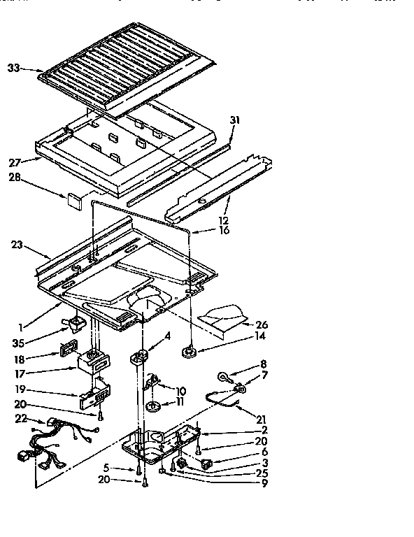Compartment separator