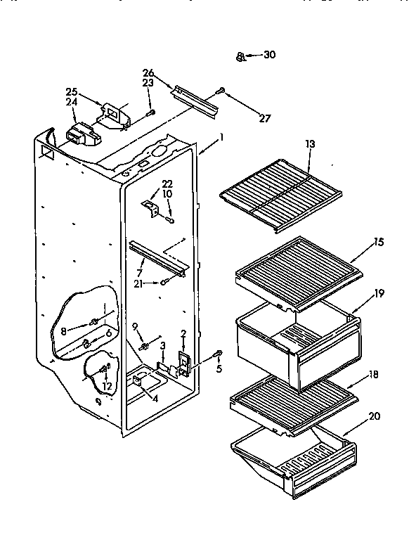Refrigerator liner