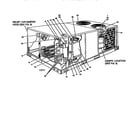 York D3CE090A25MG single package cooling unit diagram