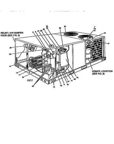 Single package cooling unit