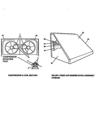 Compressor and coil
