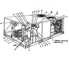 York D3CE120A25MG single package cooling unit diagram