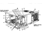 York D3CE090A25MA single package cooling unit diagram