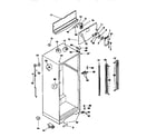 Kenmore 25368821790 cabinet parts diagram