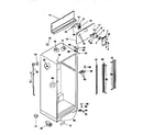 Kenmore 25378847790 cabinet parts diagram