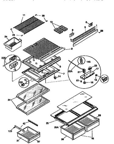 Shelves and accessories