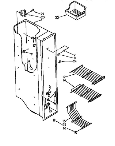 Freezer liner