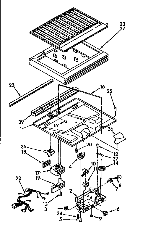 Compartment separator