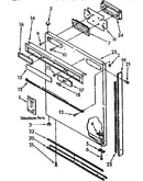 Refrigerator exterior door panel
