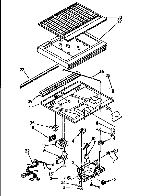 Compartment separator
