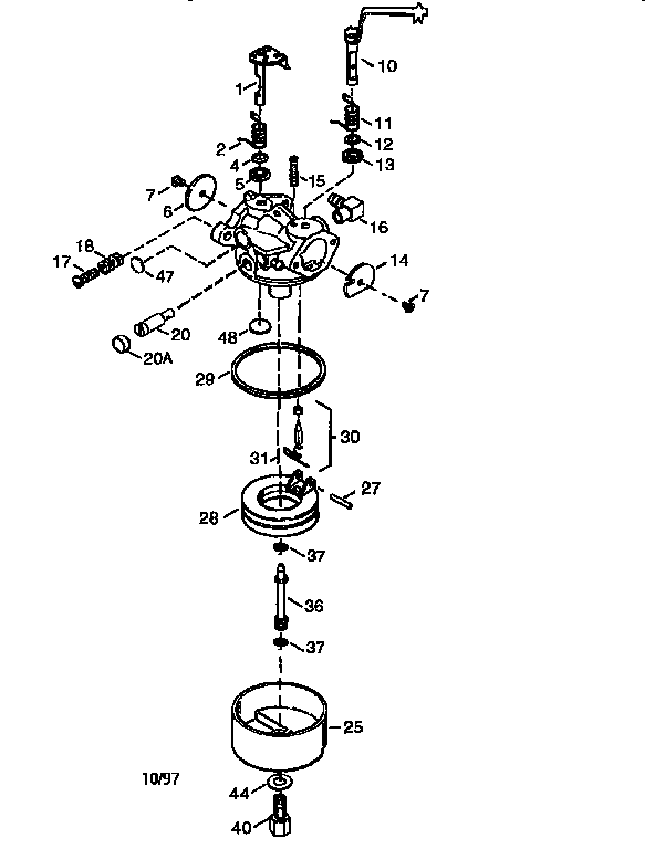 Carburetor 640056