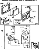 Air cleaner and carburetor assembly