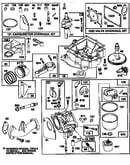 Carburetor and engine base assembly