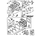 Briggs & Stratton 28U707-1174-E1 cylinder assembly diagram